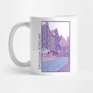 Travel: Amsterdam, Netherlands Mug